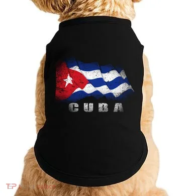 Cuban Flag Cuba Doggie Tank