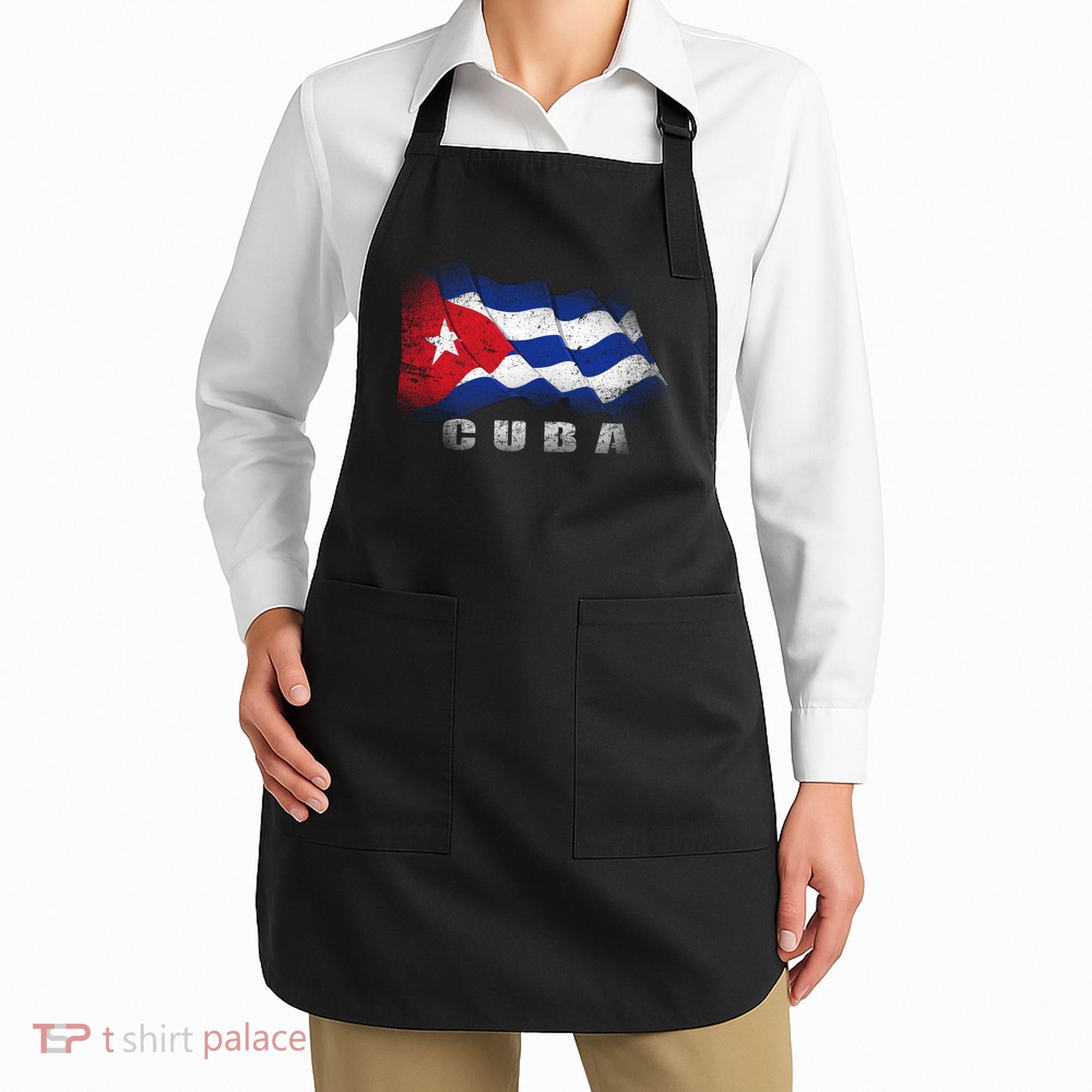 Cuban Flag Cuba Apron