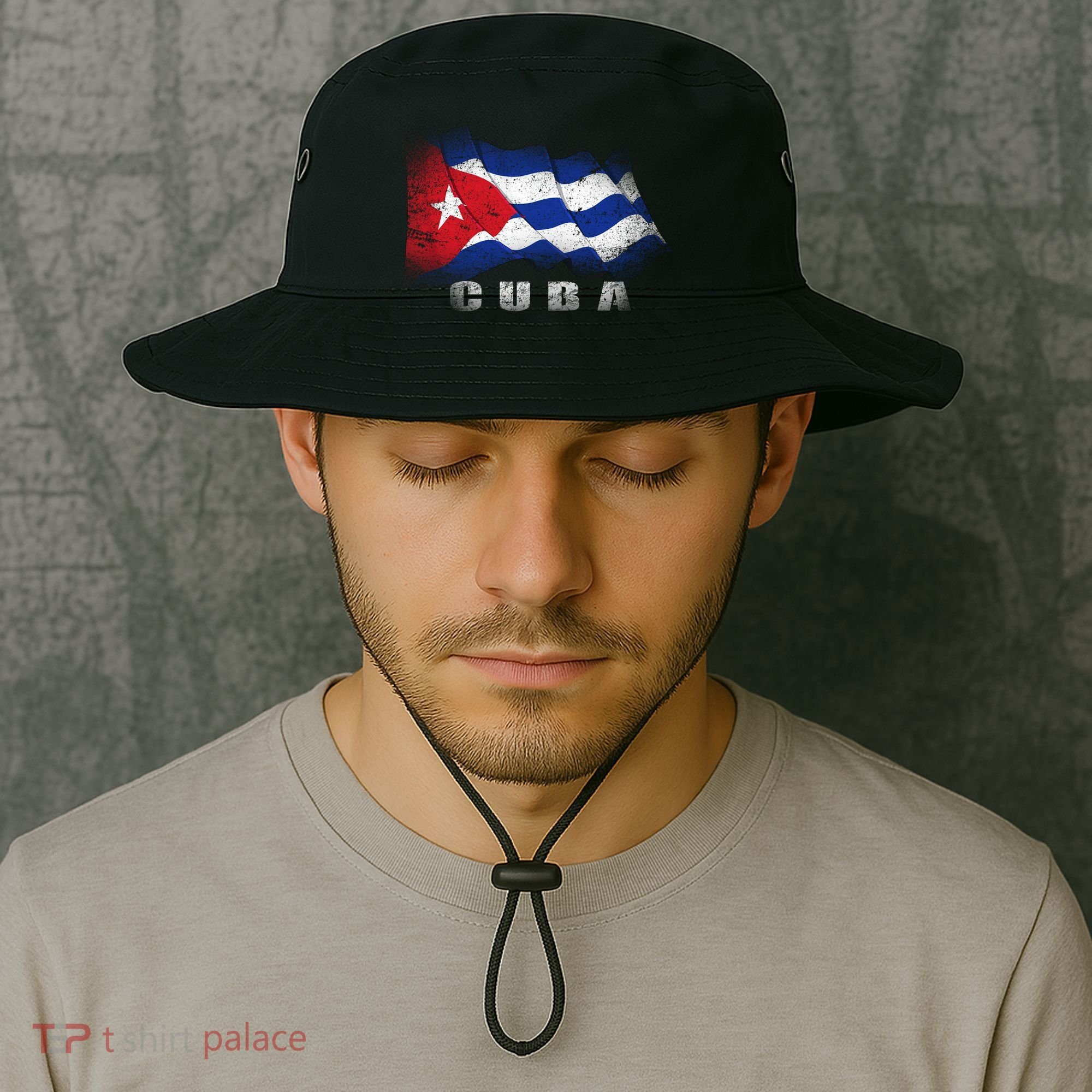 Cuban Flag Cuba Bucket Hat