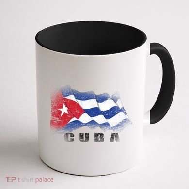 Cuban Flag Cuba Coffee Mug back
