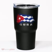 Cuban Flag Cuba Tumbler thumb 0