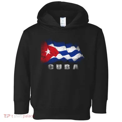 Cuban Flag Cuba Toddler Hoodie