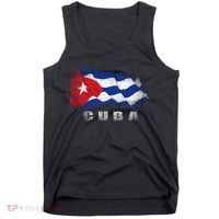 Cuban Flag Cuba Tank Top thumb 0