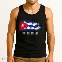 Cuban Flag Cuba Tank Top thumb 3
