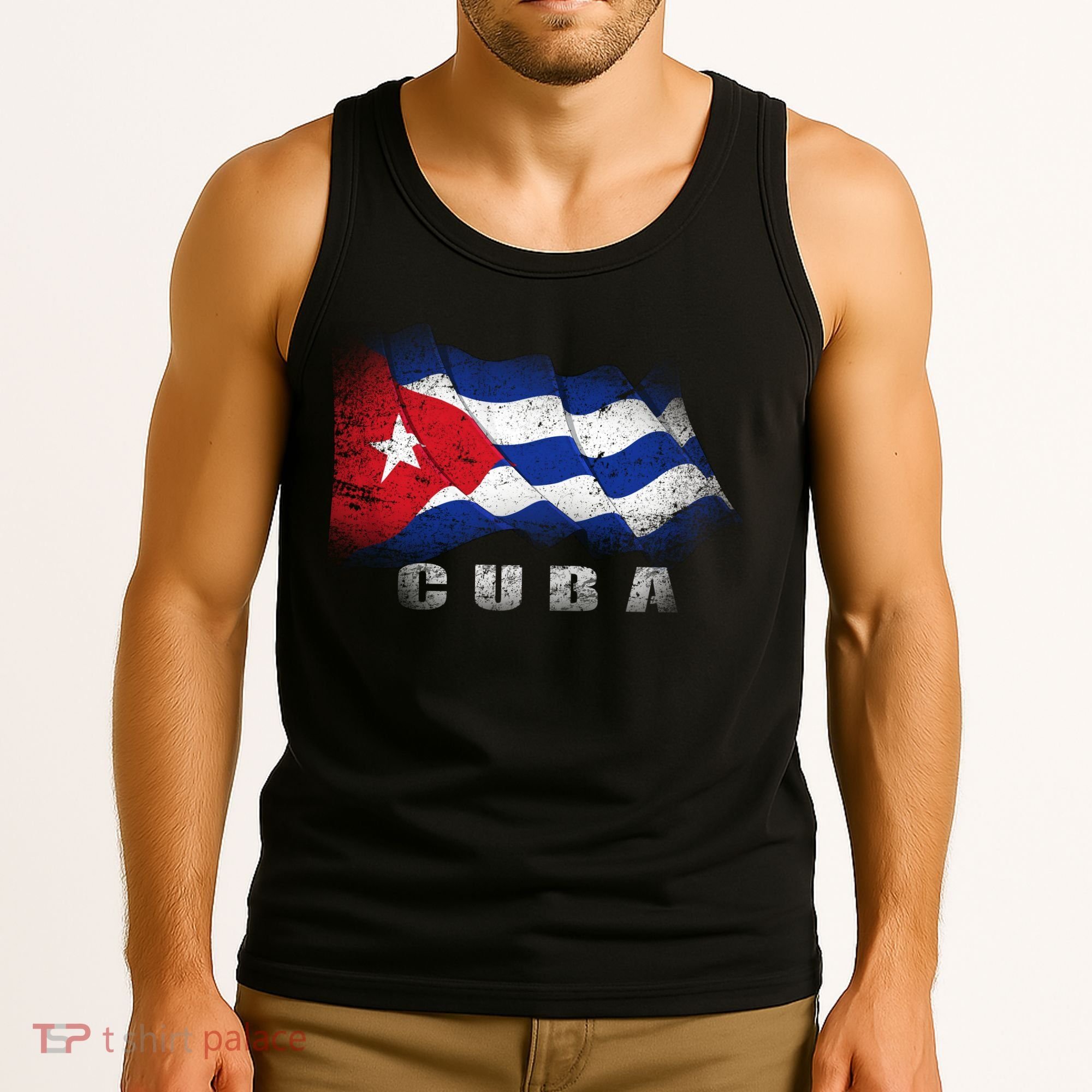 Cuban Flag Cuba Tank Top