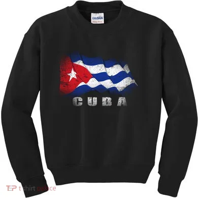 Cuban Flag Cuba Kids Sweatshirt