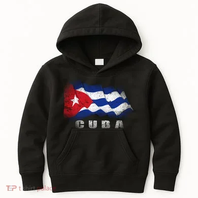 Cuban Flag Cuba Kids Hoodie
