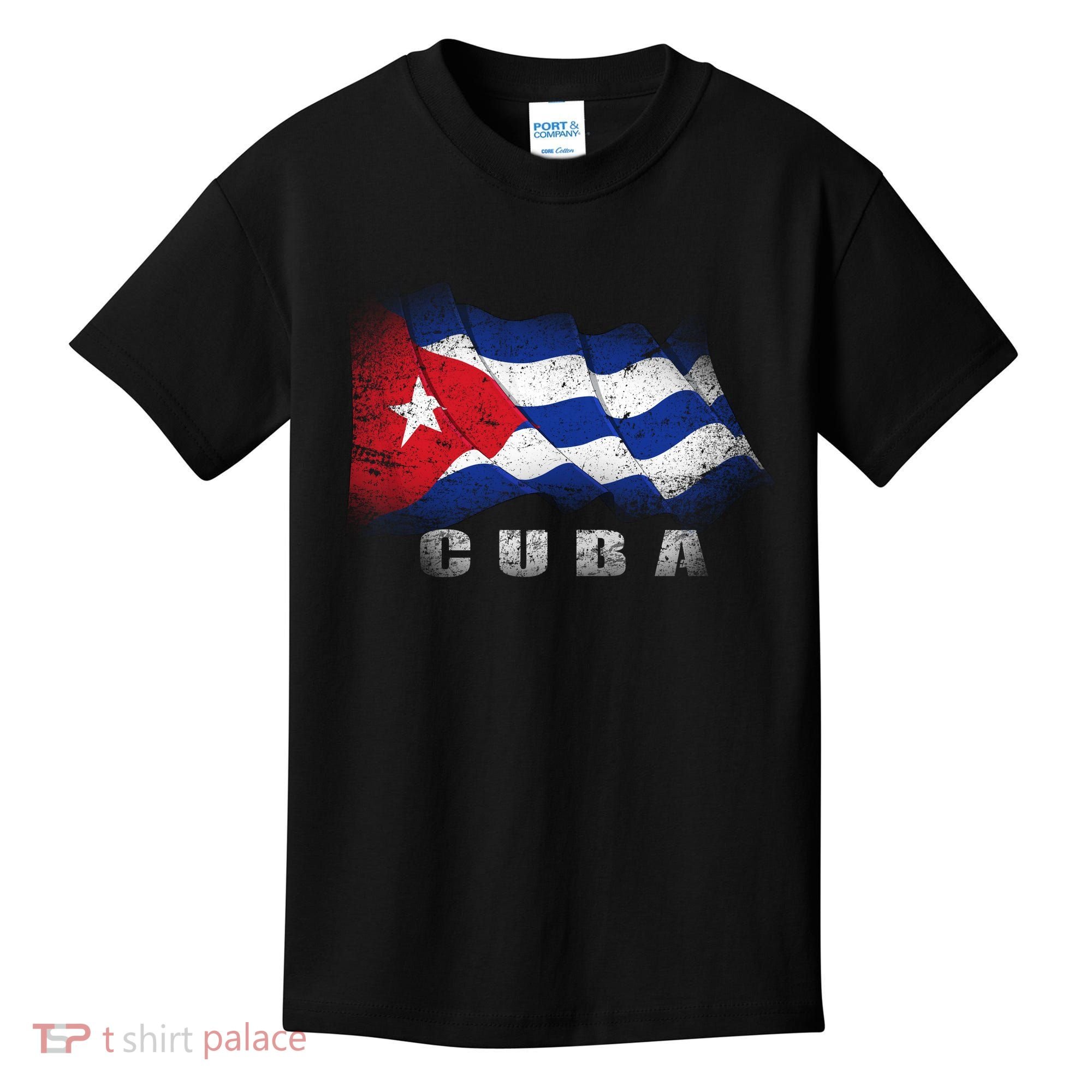 Cuban Flag Cuba Kids T-Shirt