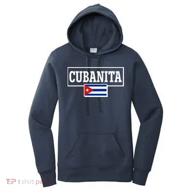Cubanita Support Cuba Women's Hoodie
