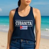 Cubanita Support Cuba Women's Tank Top thumb 2