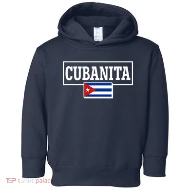 Cubanita Support Cuba Toddler Hoodie