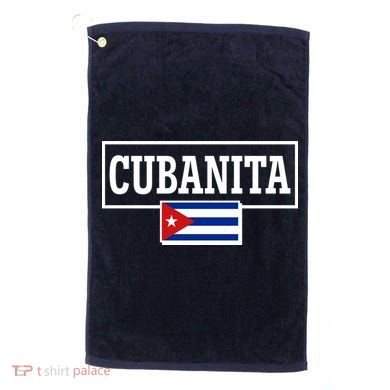 Cubanita Support Cuba Golf Towel