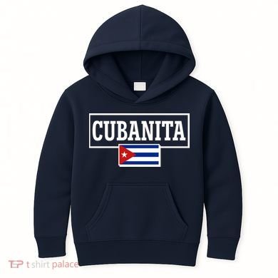 Cubanita Support Cuba Kids Hoodie
