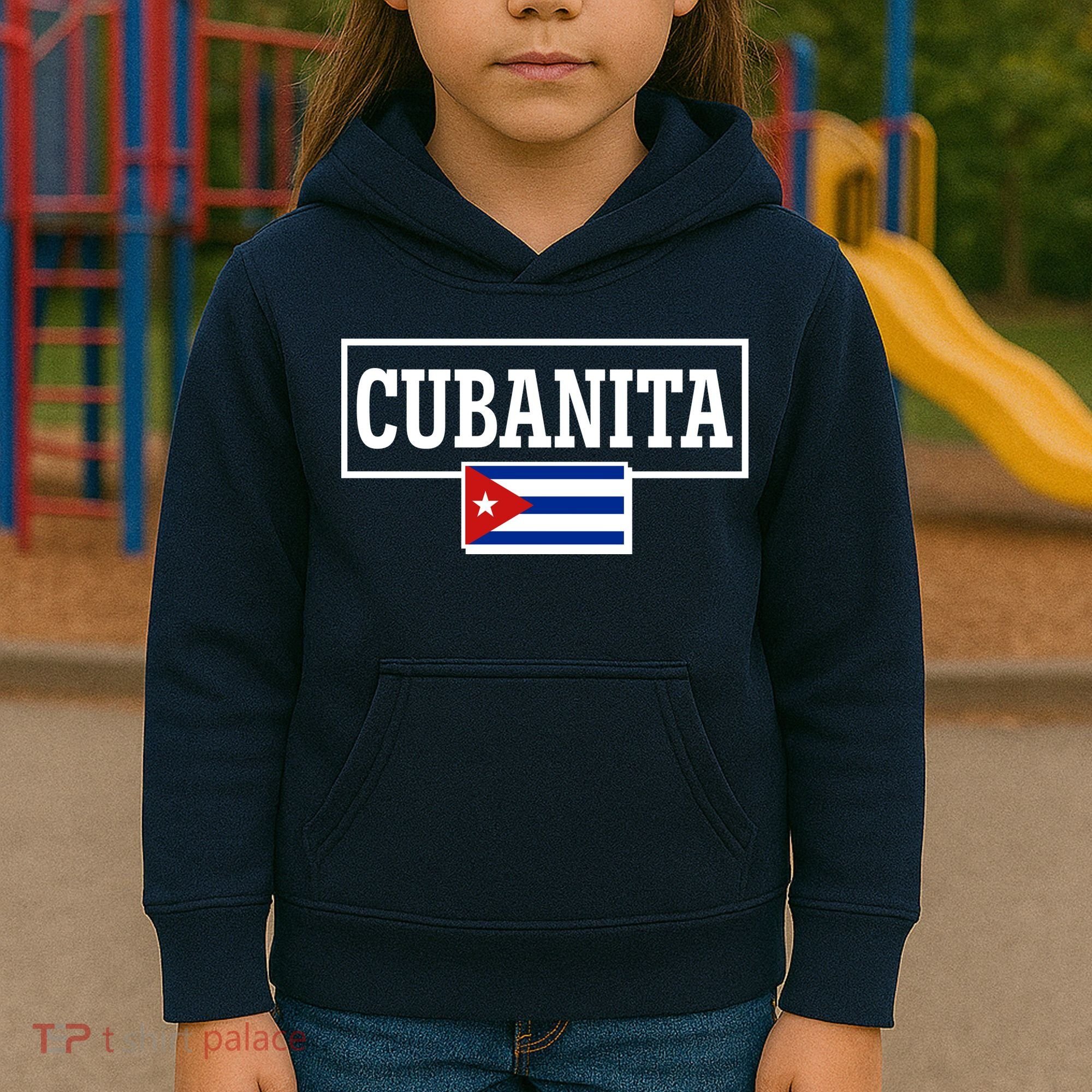 Cubanita Support Cuba Kids Hoodie