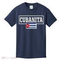 Cubanita Support Cuba Kids T-Shirt thumb 0