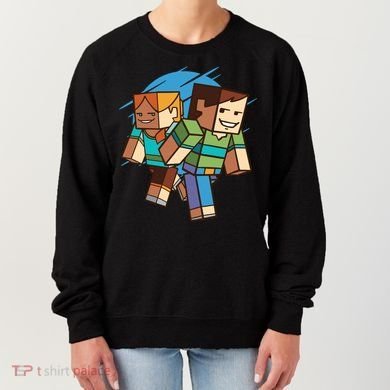 Cubic People Cartoon Women's Sweatshirt