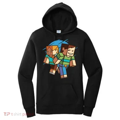 Cubic People Cartoon Women's Hoodie