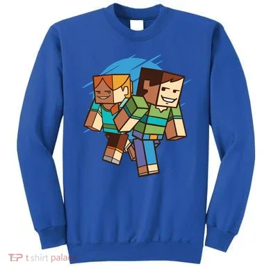 Cubic People Cartoon Sweatshirt