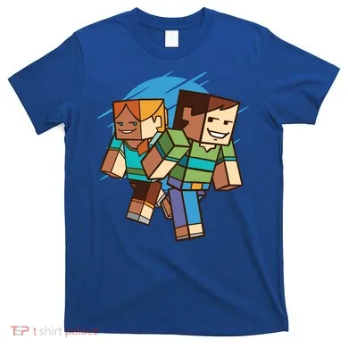 Cubic People Cartoon T-Shirt