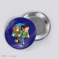 Cubic People Cartoon Button thumb 0