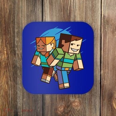 Cubic People Cartoon Coaster