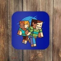 Cubic People Cartoon Coaster thumb 0