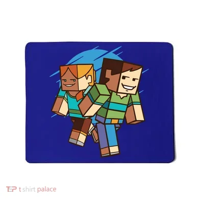 Cubic People Cartoon Mousepad