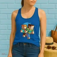 Cubic People Cartoon Women's Tank Top thumb 2