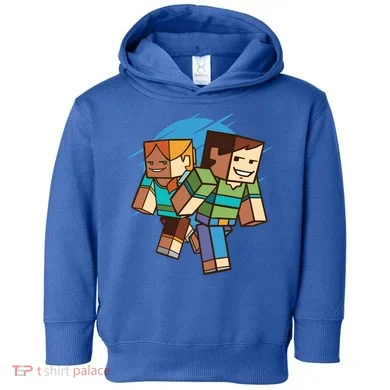 Cubic People Cartoon Toddler Hoodie