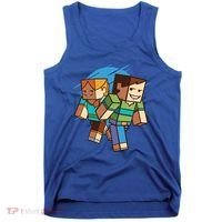 Cubic People Cartoon Tank Top thumb 0