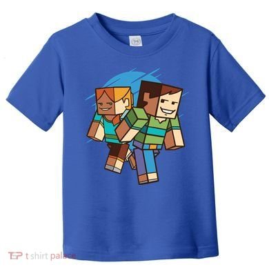Cubic People Cartoon Toddler T-Shirt