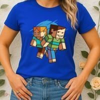 Cubic People Cartoon Women's T-Shirt thumb 2