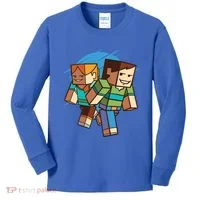 Cubic People Cartoon Kids Long Sleeve Shirt thumb 0