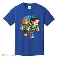 Cubic People Cartoon Kids T-Shirt thumb 0