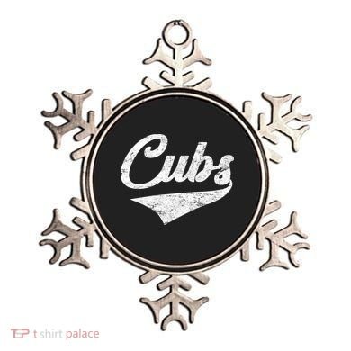 Cubs Vintage Sports Team Baseball Fan Ornament