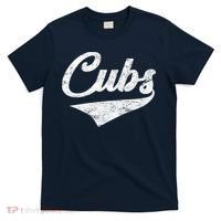 Cubs Vintage Sports Team Baseball Fan T-Shirt thumb 0