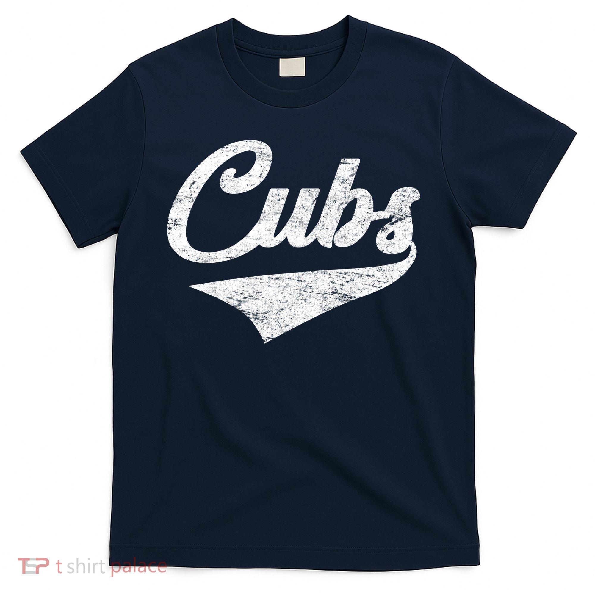 Cubs Vintage Sports Team Baseball Fan T-Shirt