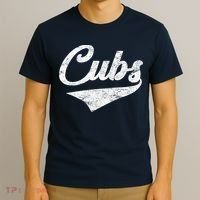 Cubs Vintage Sports Team Baseball Fan T-Shirt thumb 3