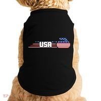 Cool USA Curling Team Sports Logo Doggie Tank thumb 0