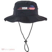 Cool USA Curling Team Sports Logo Bucket Hat thumb 0