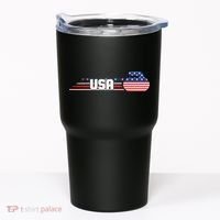 Cool USA Curling Team Sports Logo Tumbler thumb 0
