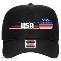 Cool USA Curling Team Sports Logo Hat thumb 0