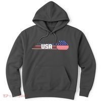 Cool USA Curling Team Sports Logo Hoodie thumb 0