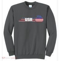 Cool USA Curling Team Sports Logo Sweatshirt thumb 0