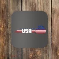 Cool USA Curling Team Sports Logo Coaster thumb 0
