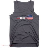 Cool USA Curling Team Sports Logo Tank Top thumb 0