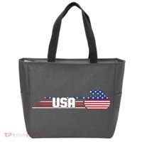 Cool USA Curling Team Sports Logo Tote Bag thumb 0