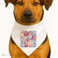 Cool Uncles Club USA-Made Doggie Bandana thumb 1