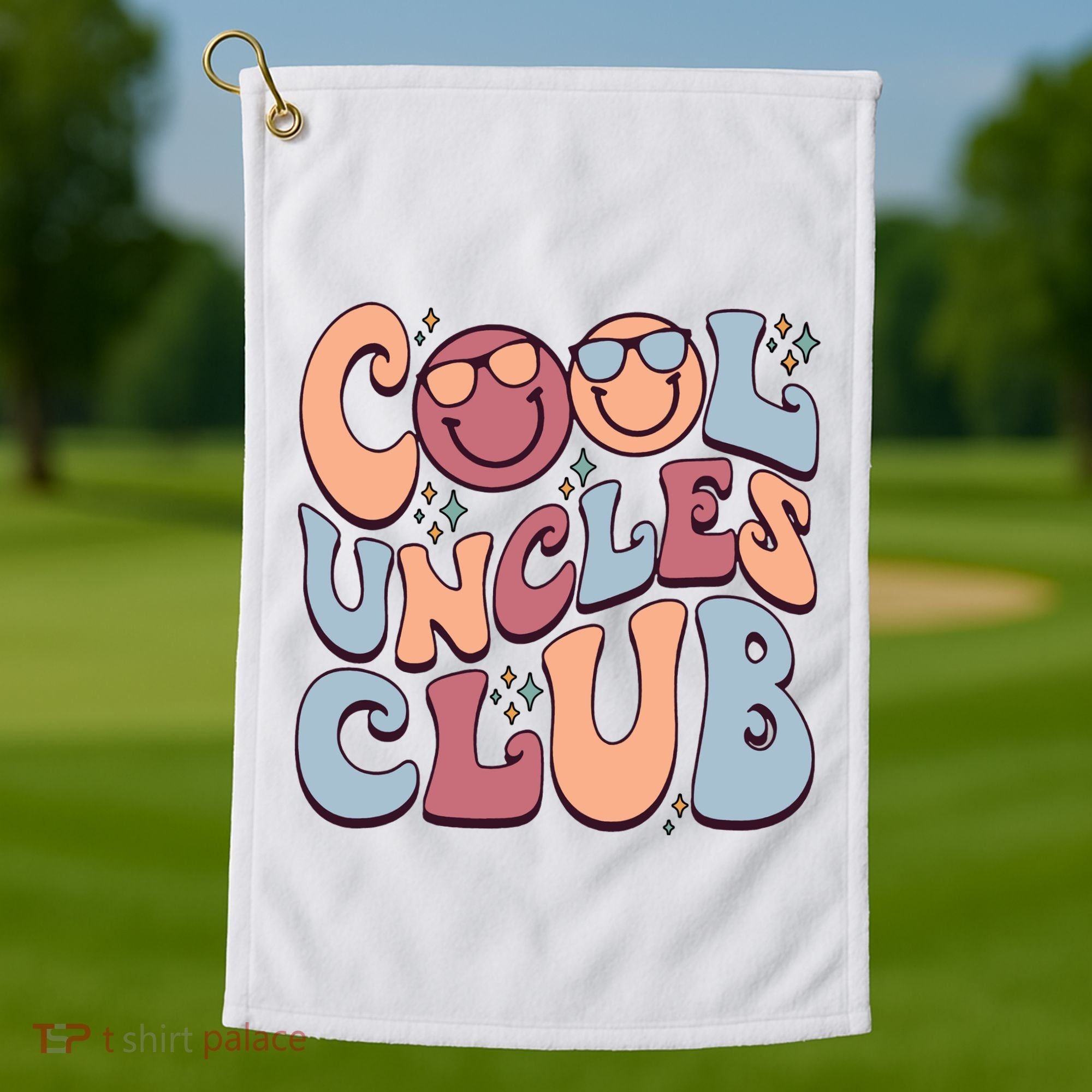 Cool Uncles Club Golf Towel