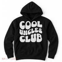 Cool Uncles Club Best Uncle Ever Pregnancy Announcement Fun Hoodie thumb 0